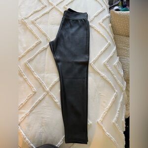 Merona Black Faux Leather Pants